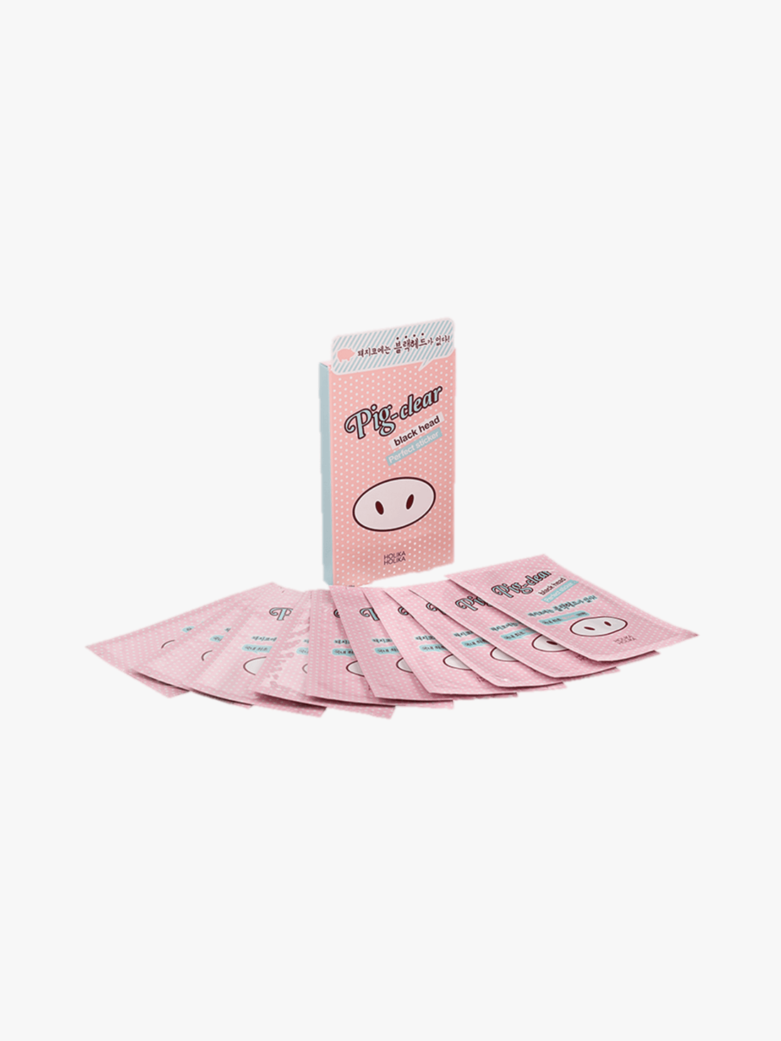 Holika Holika - White and Black Dot Patches - Pig Nose Clear Blackhead Perfect Sticker